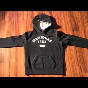 Abercrombie & Fitch Hoodie. Black. Large.